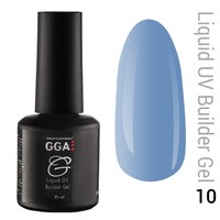 Изображение  Liquid gel GGA Professional Liquid Builder Gel 15 ml, No. 10, Volume (ml, g): 15, Color No.: 10