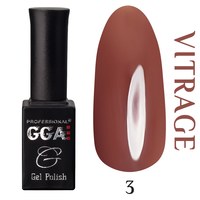 Изображение  Gel polish for nails GGA Professional Stained glass 10 ml, № 02, Volume (ml, g): 10, Color No.: 2