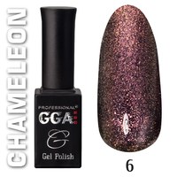 Изображение  Gel polish for nails GGA Professional Chameleon 10 ml, № 06, Volume (ml, g): 10, Color No.: 6