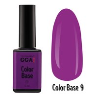 Изображение  Base for gel polish GGA Professional Color Base 15 ml, No. 09, Volume (ml, g): 15, Color No.: 9