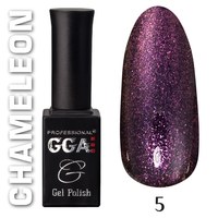 Изображение  Gel polish for nails GGA Professional Chameleon 10 ml, No. 05, Volume (ml, g): 10, Color No.: 5