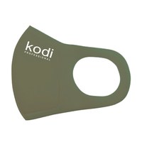 Изображение  Two-layer neoprene mask without valve Kodi 20096915, green khaki with Kodi Professional logo, Color: khaki green