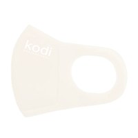 Зображення  Двошарова маска з неопрену без клапана Kodi 20096854, біла з логотипом Kodi Professional, Колір: білий