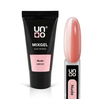 Изображение  Полиакриловый гель Uno Mixgel Quick Building Nude, 30 г, Объем (мл, г): 30, Вариант: Nude