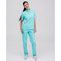 Изображение  Women's medical suit Denver mint s. 42, "WHITE ROBE" 429-332-679, Size: 42, Color: mint