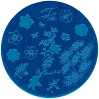 Изображение  Пластина для стемпинга Elise Braun Stamping Plate № 042
