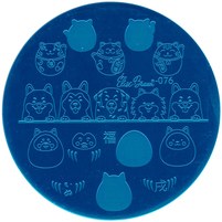Изображение  Пластина для стемпинга Elise Braun Stamping Plate № 076