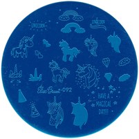 Изображение  Пластина для стемпинга Elise Braun Stamping Plate № 092