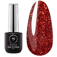 Изображение  Гель-лак светоотражающий Saga Fiery Gel №03, 9 мл, Объем (мл, г): 9, Вариант: 03