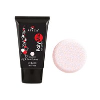 Изображение  Полигель Atica Polymix Pink Flakes Shimmer, 30 мл, Объем (мл, г): 30, Вариант: Pink Flakes