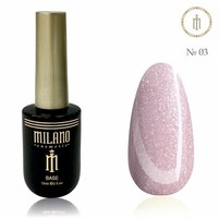 Изображение  Liquid polygel with shimmer Milano Liquid Shimmer Poly Gel No. 03, 15 ml, Options: 3