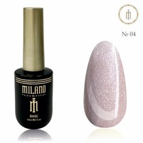 Изображение  Liquid polygel with shimmer Milano Liquid Shimmer Poly Gel No. 04, 15 ml, Options: 4