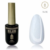 Изображение  Liquid polygel with shimmer Milano Liquid Shimmer Poly Gel No. 06, 15 ml, Options: 6
