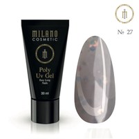 Зображення  Полігель Milano Poly Gel Neon №27, 30 мл, Варіант: 27