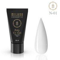 Изображение  Полигель Milano Poly Gel Neon №01, 30 мл, Вариант: 01