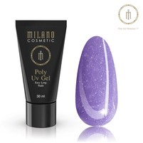 Изображение  Полигель с шимером Milano Poly Gel Shimmer №17, 30 мл, Вариант: 17