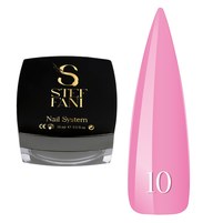 Изображение  Гель строительный Steffani Builder Gel №10 розовый барби, 15 мл, Объем (мл, г): 15, Вариант: 10