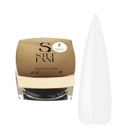 Зображення  Гель моделюючий Steffani Jelly Gel №07 білий, 15 мл, Об'єм (мл, г): 15, Варіант: 07