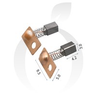 Изображение  Micromotor carbon brushes, 3.0 x 3.0 x 4.2 mm