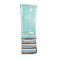 Изображение  Салфетки безворсовые Doily colorful в коробке 600 шт, 4.5х6.5 см, разноцветные