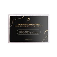 Зображення  Силіконові молди для викладного френча F.O.X French Silicone molds, 240 шт