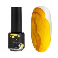 Изображение  Чернила для дизайна F.O.X Color Ink №004 желтый, 5 мл