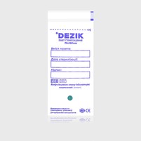 Изображение  Пакеты для стерилизации Dezik 75х100 мм с индикатором 4 класса белые, 100 шт