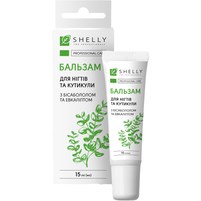 Изображение  Укрепляющий бальзам для ногтей с бисабололом и эвкалиптом Shelly Professional Care, 15 мл