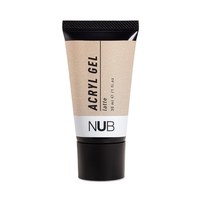 Изображение  Акрил-гель NUB Acryl Gel №08 Latte з шимером, 30 мл, Объем (мл, г): 30, Вариант: 08