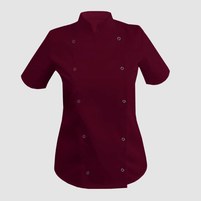 Изображение  Women's coat short sleeve burgundy M Nibano 4100.BU.M, Size: M, Color: burgundy