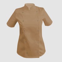 Изображение  Women's coat short sleeve cappuccino L Nibano 4100.CA.L, Size: L, Color: капучино