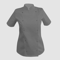 Изображение  Women's coat short sleeve gray S Nibano 4100.GR.S, Size: S, Color: grey