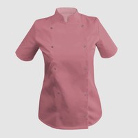 Зображення  Кітель жіночий короткий рукав троянда р. 2XL Nibano 4100.RG.XXL, Розмір: 2XL, Колір: роза