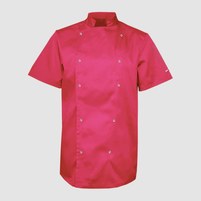 Изображение  Coat unisex short sleeve coral XL Nibano 4102.CO.XL, Size: XL, Color: coral