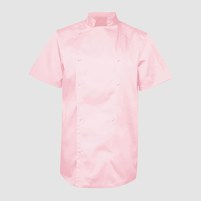 Зображення  Кітель унісекс короткий рукав рожевий р. 2XL Nibano 4102.PI.XXL, Розмір: 2XL, Колір: рожевий
