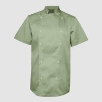 Изображение  Китель унисекс короткий рукав фисташка р.XL Nibano 4102.PS.XL, Размер: XL, Цвет: фисташковый