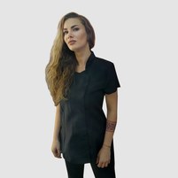 Изображение  Туника женская Roma черная р. S Nibano 4801.BL.S, Размер: S, Цвет: черный