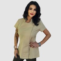 Изображение  Women's tunic Roma beige XL Nibano 4801.BE.XL, Size: XL, Color: beige