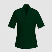 Изображение  Туника Napoli короткий рукав темно-зеленая р. 3XL Nibano 4802.BG-7, Размер: 3XL, Цвет: темно-зеленый
