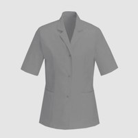 Изображение  Туника Napoli короткий рукав светло-серая р. 2XL Nibano 4802.LG-6, Размер: 2XL, Цвет: светло-серый