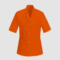 Изображение  Туника Napoli короткий рукав оранжевый р. 2XL Nibano 4802.OR-6, Размер: 2XL, Цвет: оранжевый