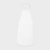 Изображение  Children's apron white 2-6 years Nibano 2083-0