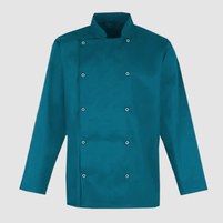Изображение  Китель мужской длинный рукав бирюзовый р. 4XL Nibano 4103.TL-7, Размер: 4XL, Цвет: бирюзовый