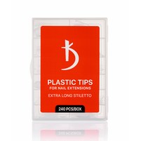 Изображение  Plastic tips for Kodi Extra Long Stiletto extensions (240 pcs/pack)