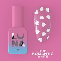 Изображение  Топ для гель-лака LUNAMoon Top Romantic White, 13 мл, Объем (мл, г): 13, Вариант: White