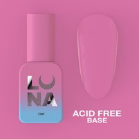 Изображение  База для гель-лака бескислотная LUNAMoon Acid Free Base, 13 мл, Объем (мл, г): 13