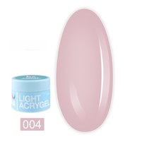 Изображение  Жидкий гель моделирующий для ногтей LUNAMoon Light Acrygel №04, 30 мл, Объем (мл, г): 30, Вариант: 04, Цвет: Розовый