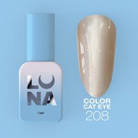 Изображение  Гель-лак LUNAMoon Color Cat Eye №208, 13 мл, Объем (мл, г): 13, Вариант: 208
