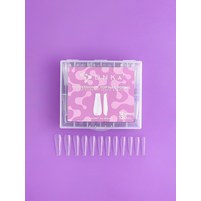 Изображение  Верхние формы для наращивания ногтей миндаль короткий DNKa Top Nail Forms Short Almond, 120 шт