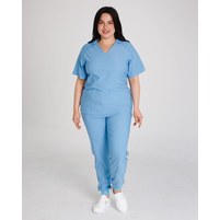 Изображение  Medical women's suit Arizona blue s. 52, "WHITE COAT" 468-508-924, Size: 52, Color: blue light